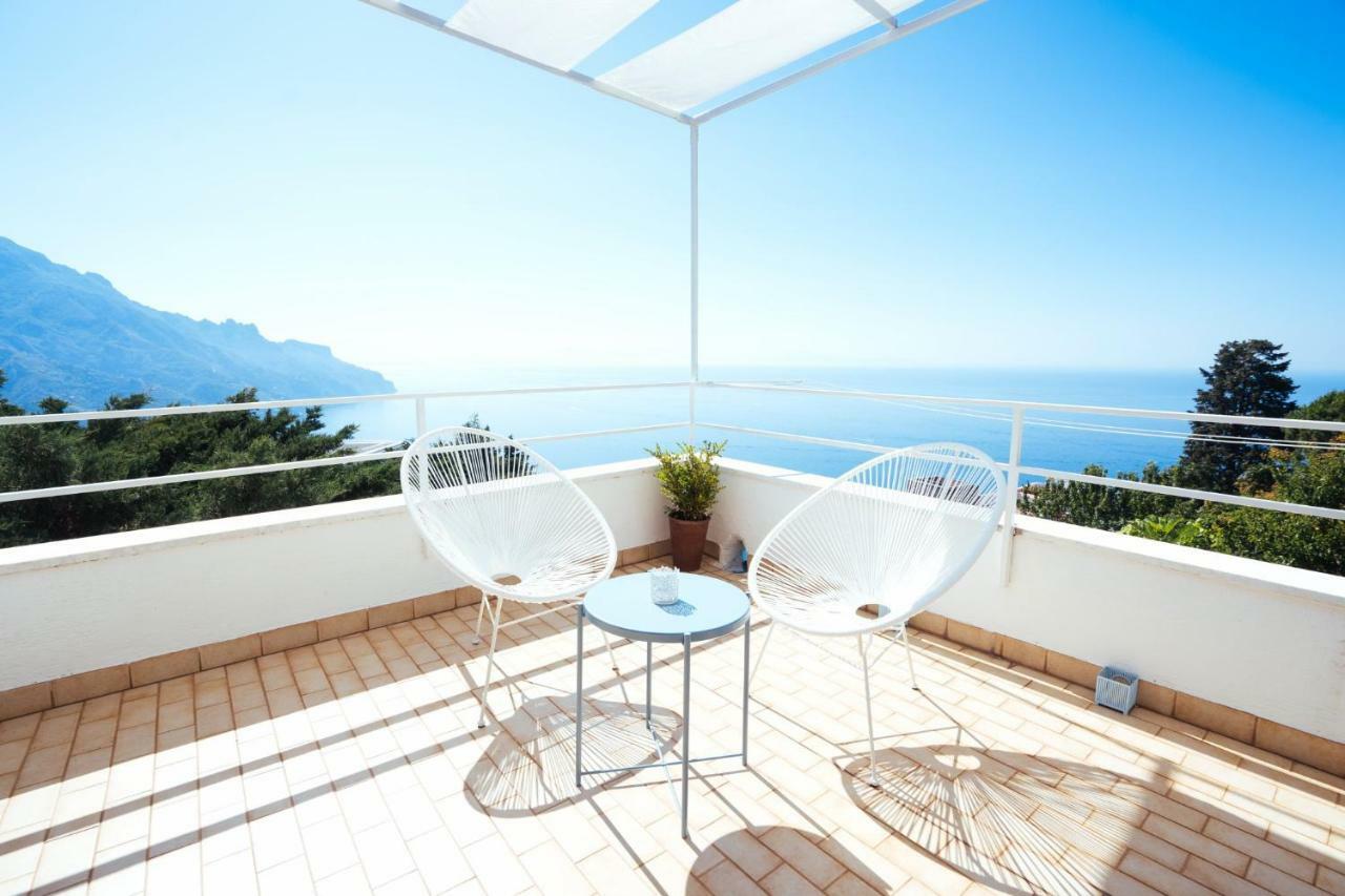 Sea View Villa In Ravello With Lemon Pergola, Gardens And Jacuzzi - Ideal For Elopements Екстериор снимка